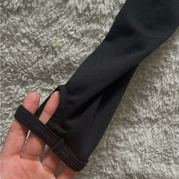 Black Long Sleeve Top | First Health Apparel - Picture 2 of 3